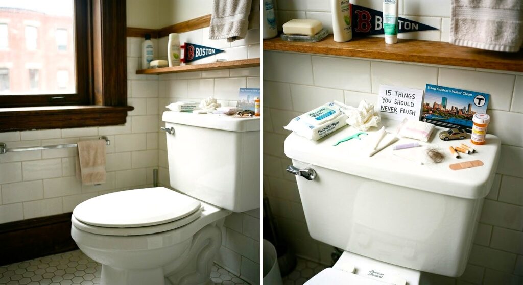 15 Things Never Flush Down Boston Toilet